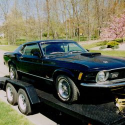 1970 Mustang Mach 1 Black 1