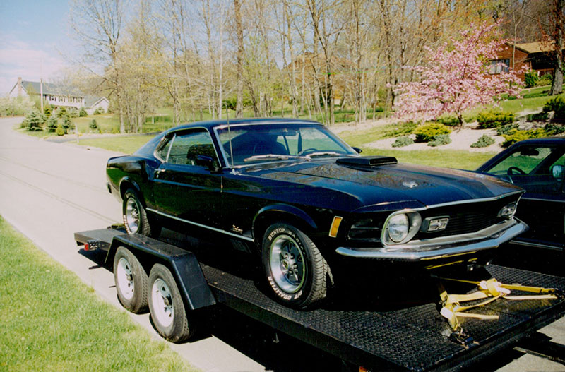 1970 Mustang Mach 1 Black